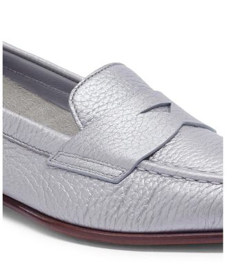  Women's Tumbled Leather Penny Loafer