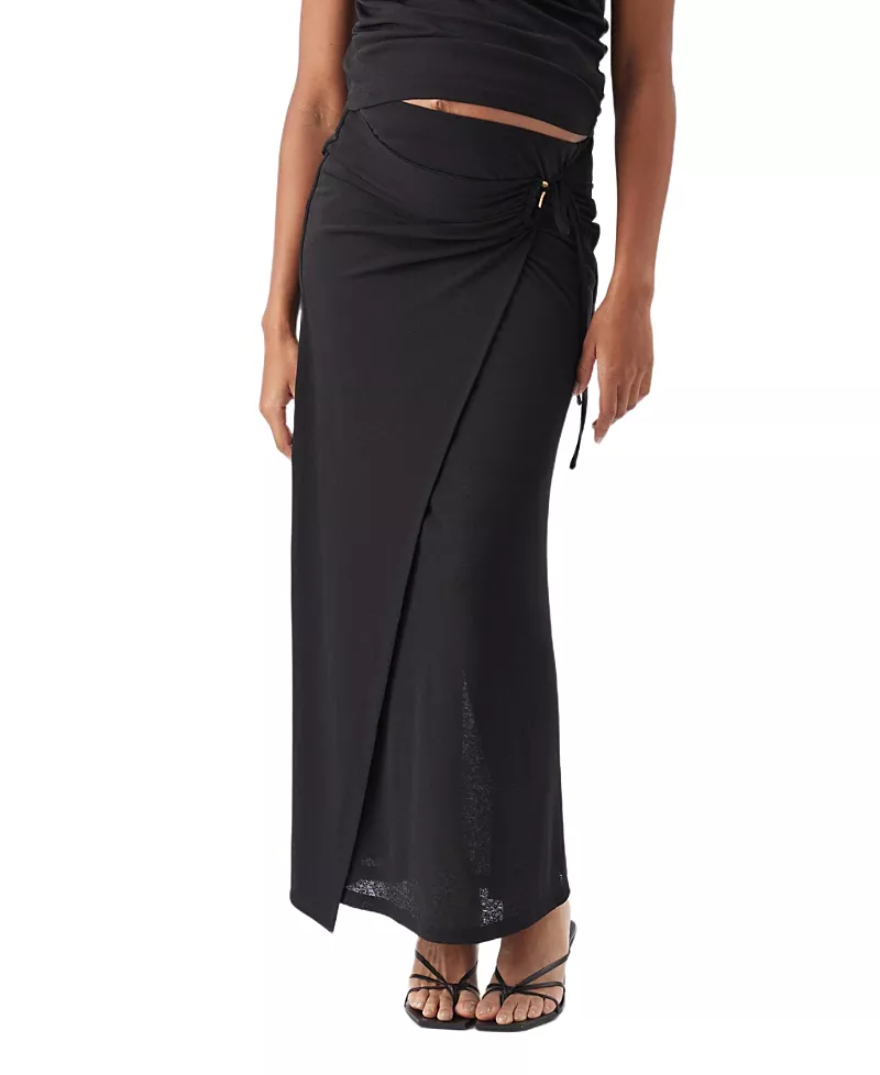 Ripe Maternity Rhi Mock Wrap Skirt