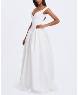  Siena Satin Sweetheart Wedding Gown