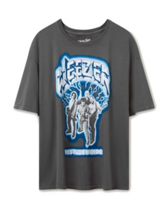  Unisex Weezer Westside Weirdos Oversized Tee