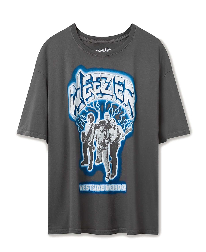 Junk Food Clothing Unisex Weezer Westside Weirdos Oversized Tee