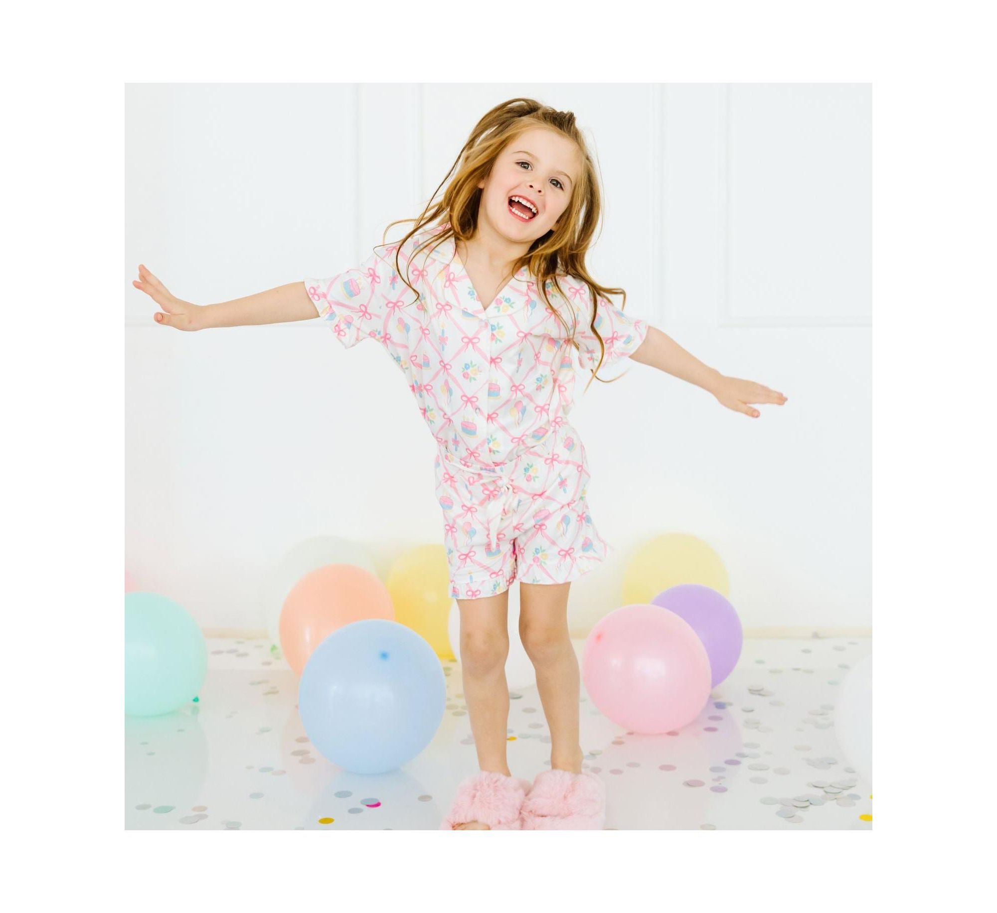 Girls' Birthday Girl Lounge Set - Little Kid, Big Kid — Image 3