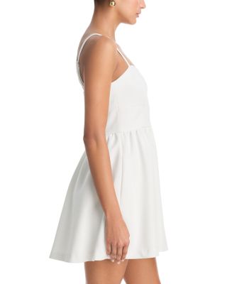 Whisper Multi Seam Strappy Mini Dress