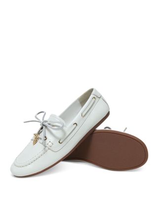 Women's Leather Boat Shoe Loafers