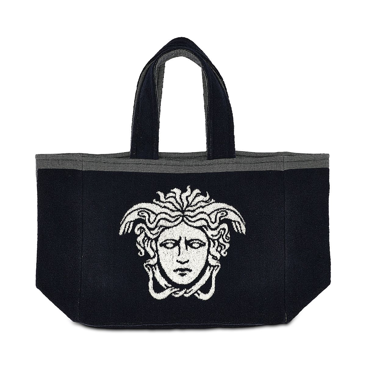 Versace Terry Medusa Jacquard Tote Bag