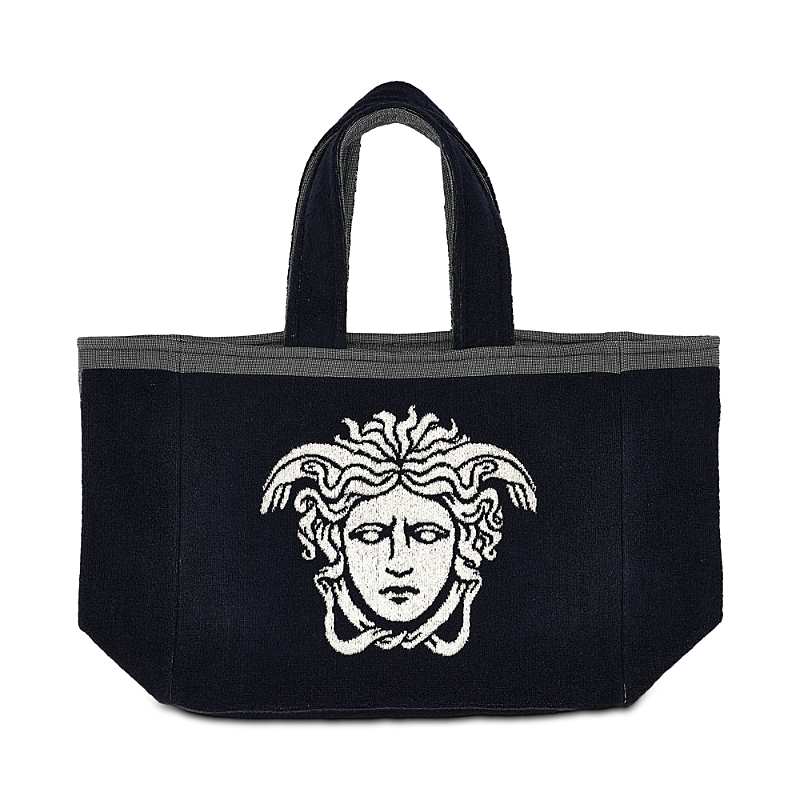 Versace Terry Medusa Jacquard Tote Bag