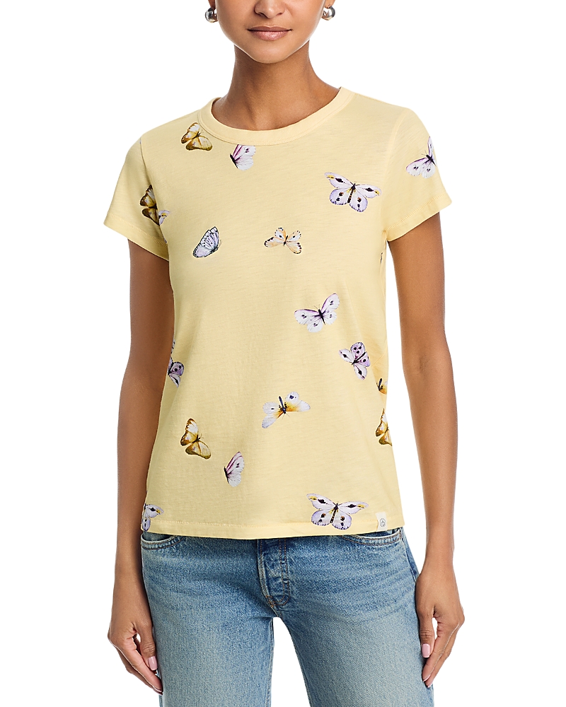 rag & bone All Over Tammy Butterfly Tee