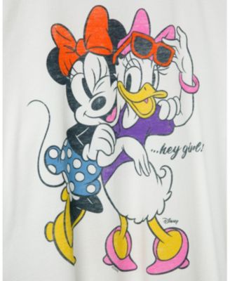  Women's Minnie and Daisy Hey Girl Oversized Tee