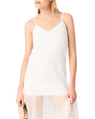 Taffeta & Lace Dress