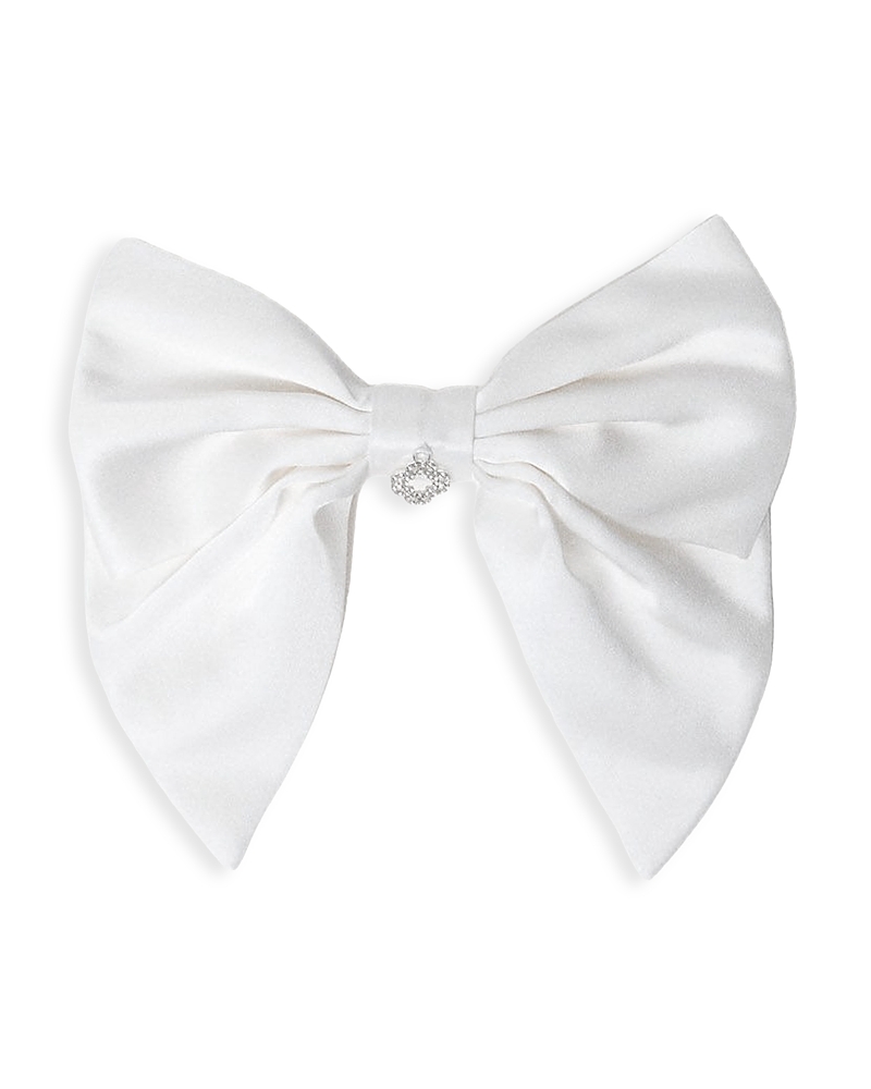 Maje Satin Silk Bow Barrette