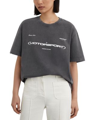 Motorsport Unisex Logo Crewneck T-Shirt
