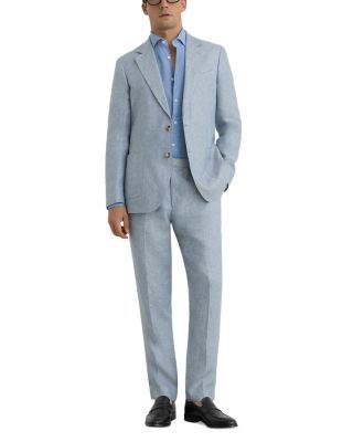 Tailored Fit Linen Twill Blazer