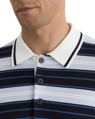 Relaxed Fit Stripe Polo Shirt