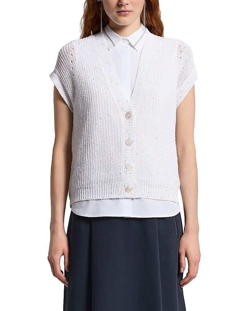 Peserico Knitted Sleeveless Sweater