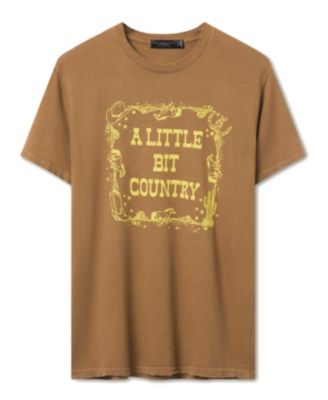  Unisex A Little Bit Country Vintage Tee
