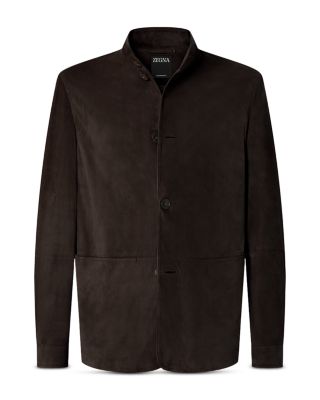 Conte Leather Chore Jacket