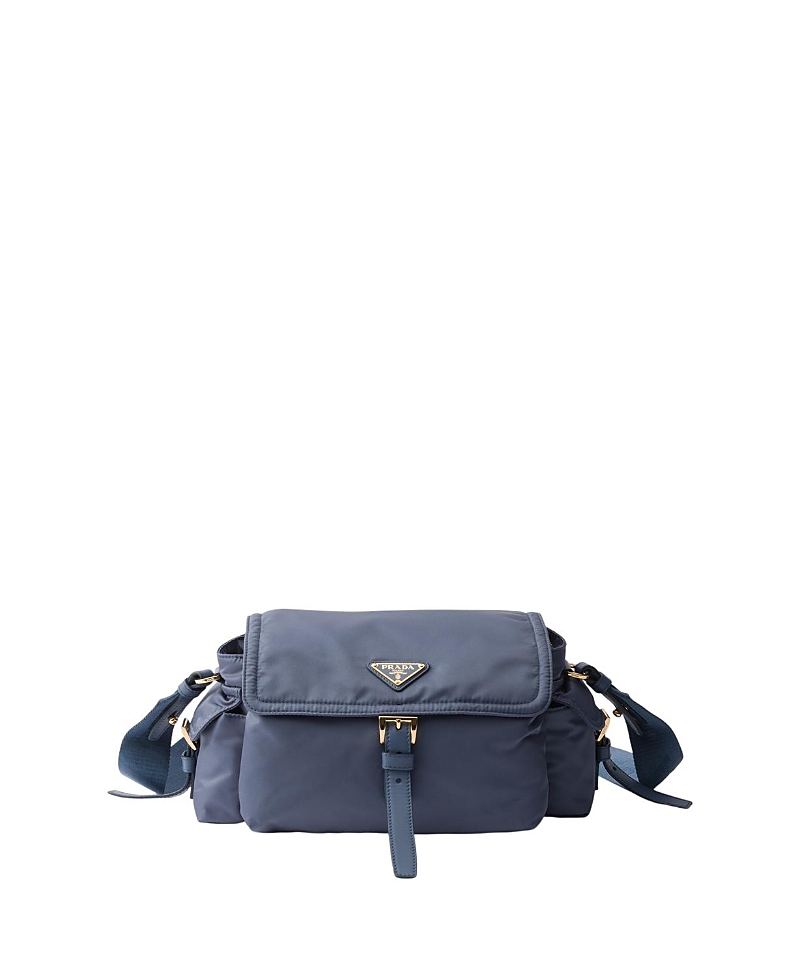 Prada Explore Medium Re-Nylon Shoulder Bag With Flap