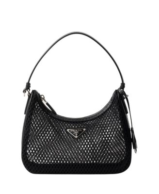  Re-Edition 2005 Mesh And Brushed Leather Bag