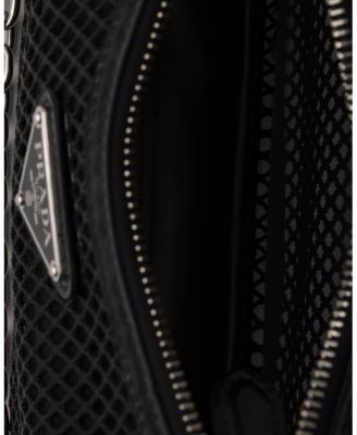 Re-Edition 2005 Mesh and Brushed Leather Bag