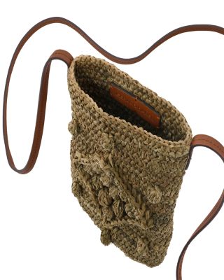 Rosie Raffia Phone Crossbody