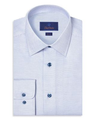 Slim Fit Dobby Twill Dress Shirt