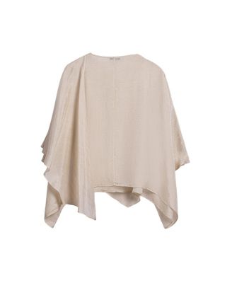  Fluid Cape Blouse