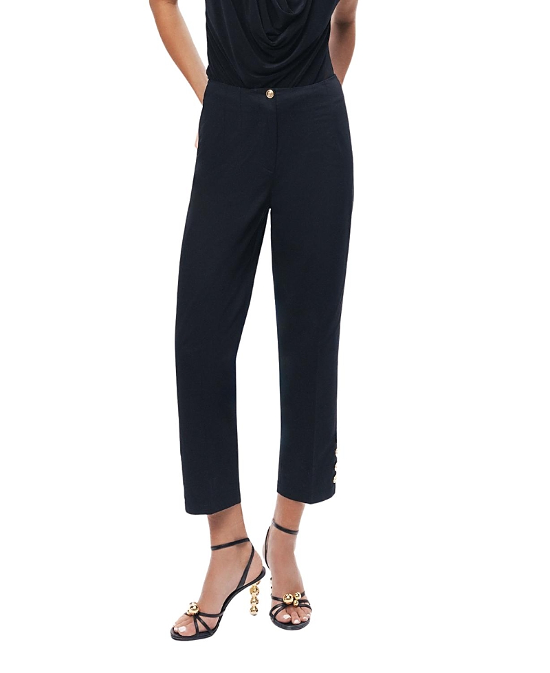 Nocturne Gold Button Detail Pants