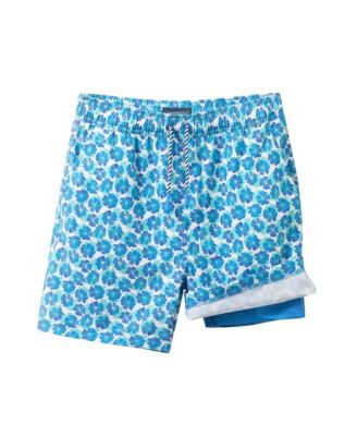 Boys' Floral Comfort-Stretch Line Boardshort - Big Kid