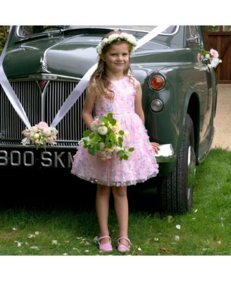  Girls' 3D Sequin Party Dress - Little Kid, Big Kid