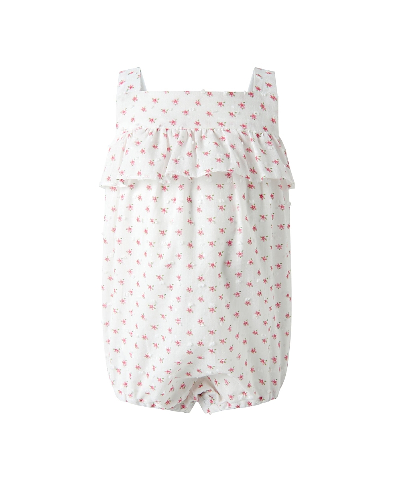 Rachel Riley Girls' Bouquet Bubble Romper - Baby
