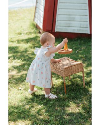 Girls' Seashell Print Bodysuit Dress - Baby