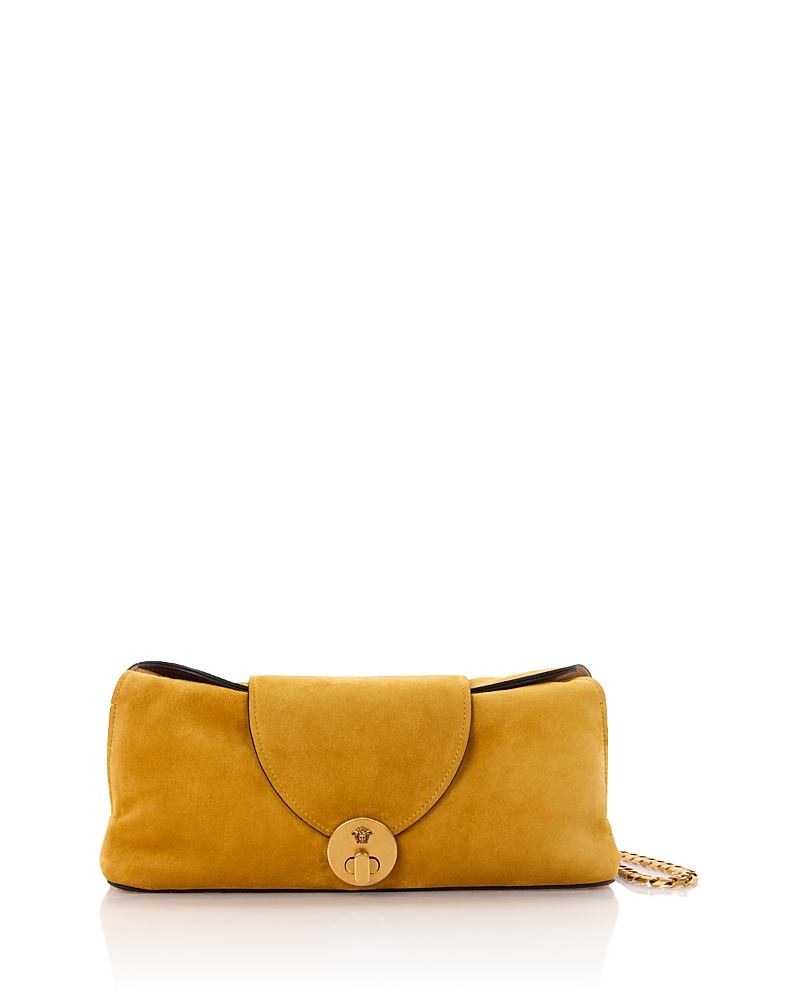 Versace Small Suede Clutch