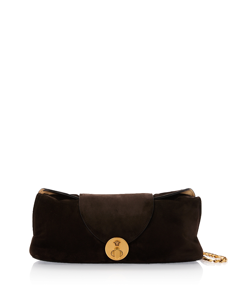 Versace Small Suede Clutch