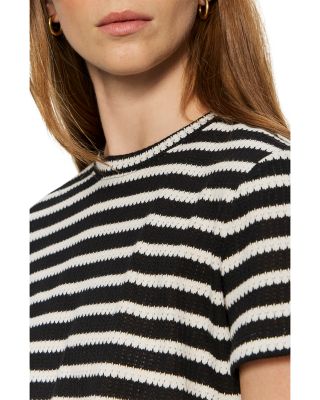 Perfect Textured Striped Tee