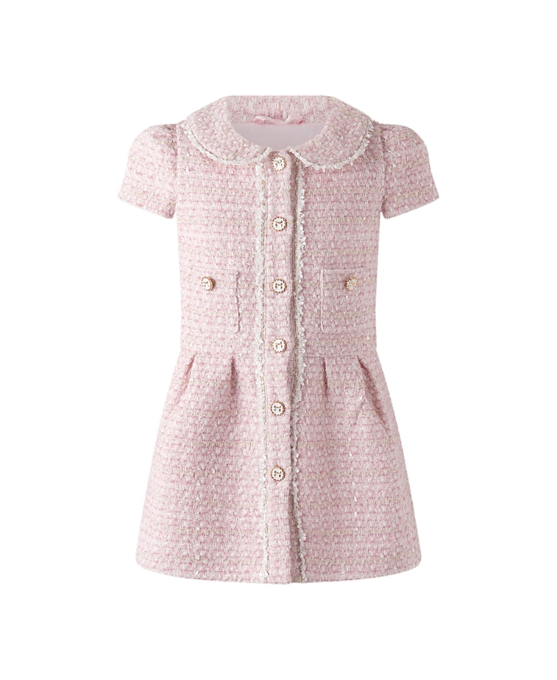 Rachel Riley Girls' Tweed Dress - Little Kid, Big Kid