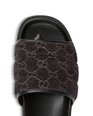 Men's Denim London Slides