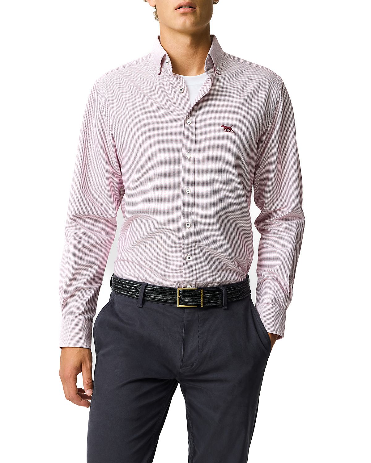 Rodd & Gunn Gunn Oxford 2 Long Sleeve Sports Fit Shirt