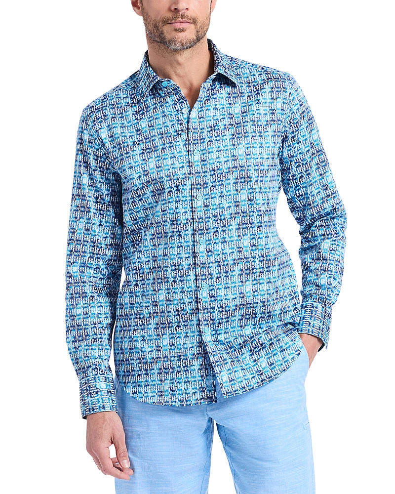 Robert Graham Westmoreland Chainlink Woven Shirt