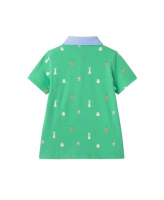  Boys' Bunny Toss Knit Polo & Short Set - Little Kid