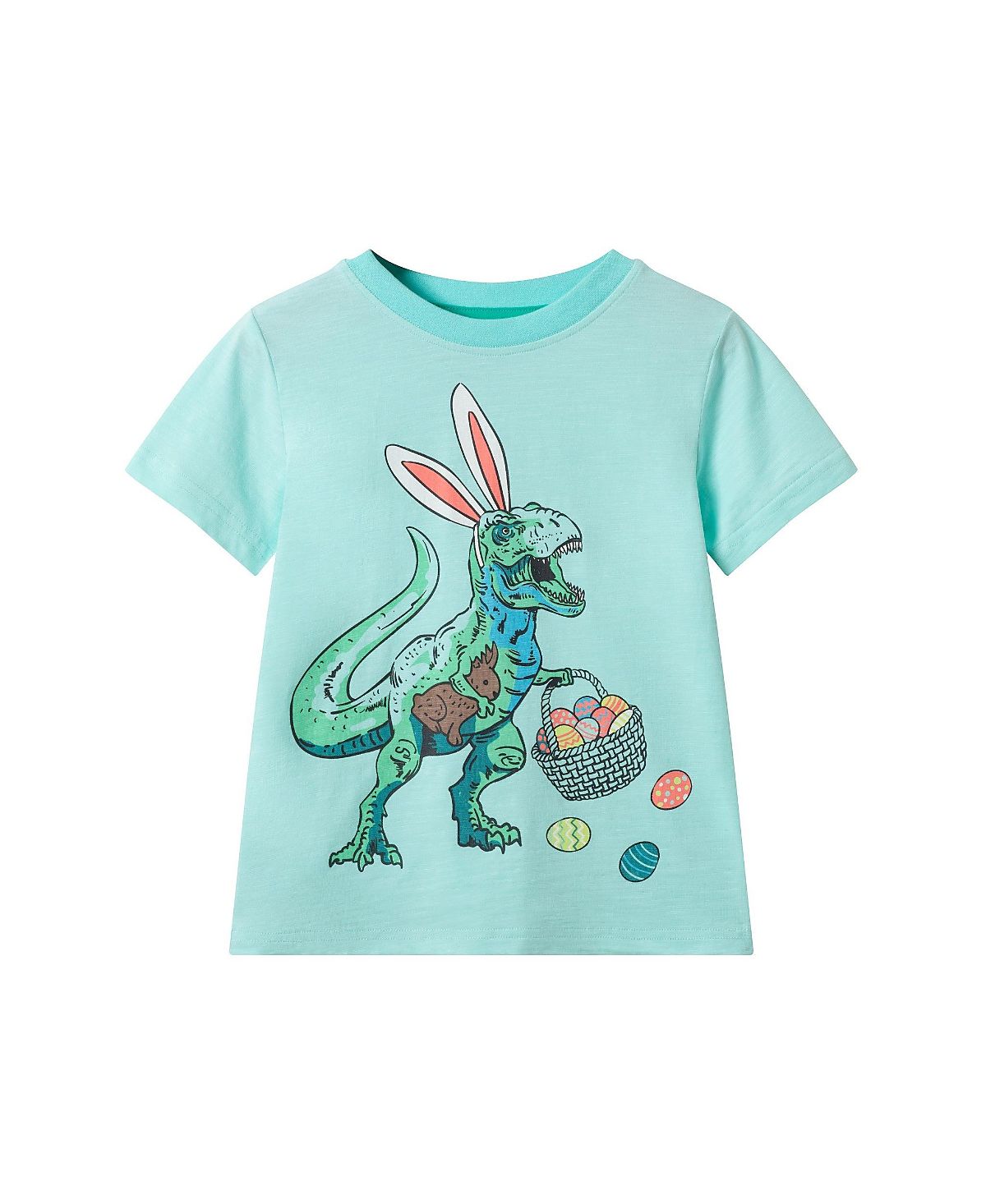 Andy & Evan Boys' Easter Dino Graphic Tee - Little Kid