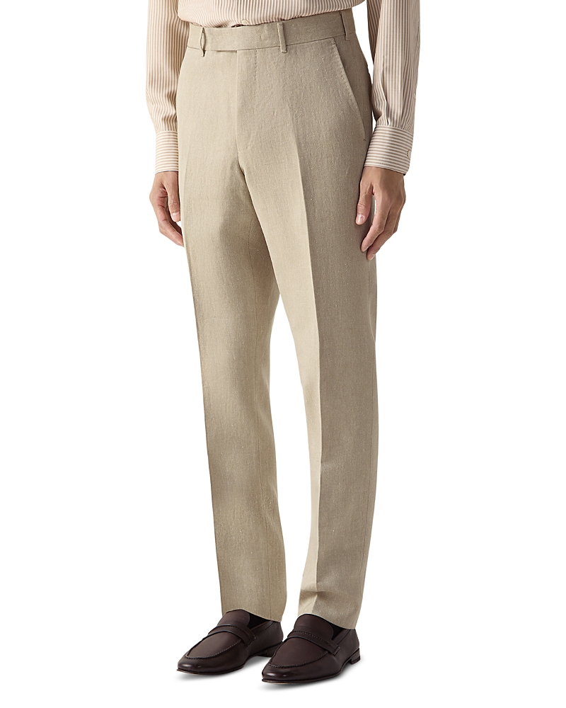 Zegna Slim Fit Oasi Lino Pants
