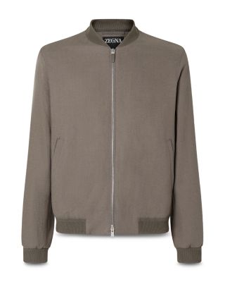 Oasi Lino Bomber Jacket