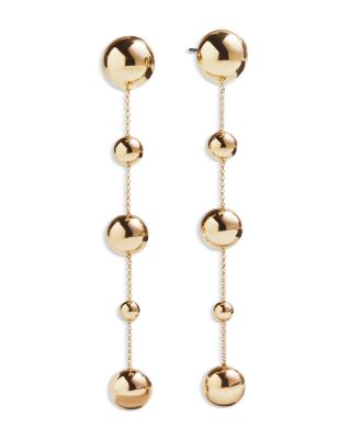 Blair Stationed Bead Linear Drop Earrings 