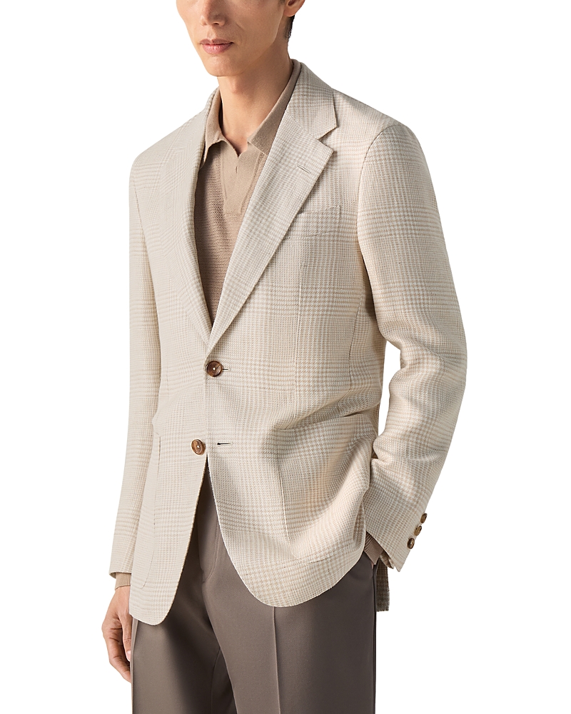 Zegna Crossover Linen, Wool, and Silk Jacket
