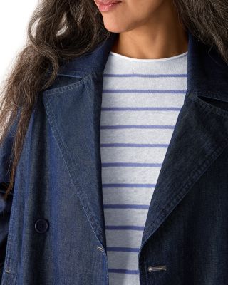 Denim Trench Coat