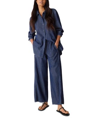 Ankle Wide Leg Pants