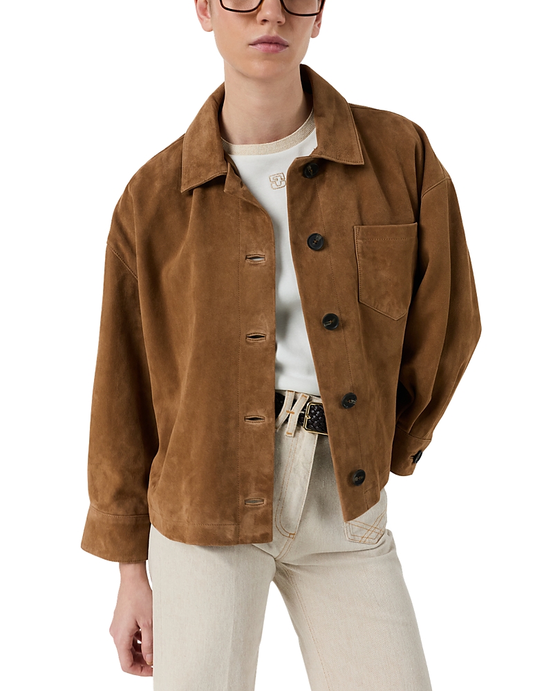 Gerard Darel Tanael Suede Jacket