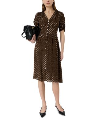 Rohya Puffed Sleeve Dress