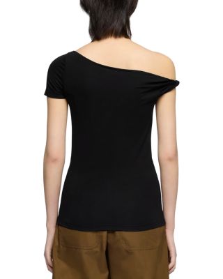 Twisted Off-the-Shoulder Tee