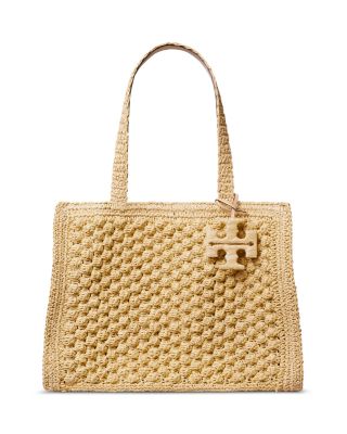 Ella Hand Crochet Straw Tote Bag